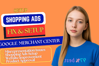 fix google merchant center suspension, misrepresentation and shopping feed