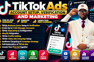 teach tiktok ads account setup verification,catalog errors and marketing