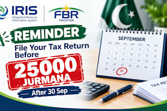 file income tax return pakistan fbr e filing professionally