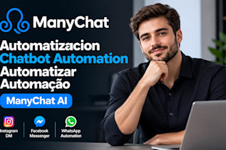 automatizacion manychat chatbot automation automatizar automacao many chat ai