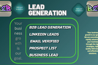 b2b lead generation linkedin lead email list building