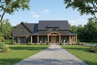 design custom barndominium and pole barn house plans with renderings