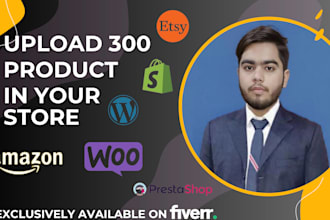 upload products or add products to shopify store