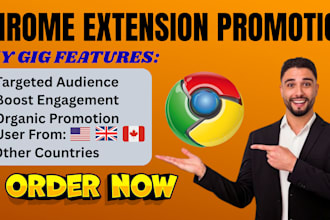 do chrome extension promotion, chrome webstore promotion and browser extension
