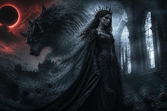 fantasy horror and fantasy horror character