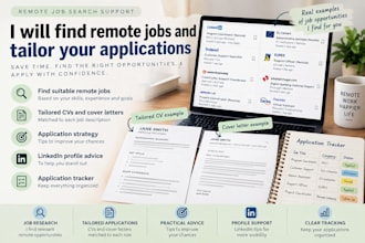 find remote jobs and tailor your applications