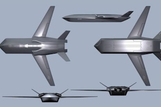 do uav drone vtol aircraft design with 3d cad modeling and sizing