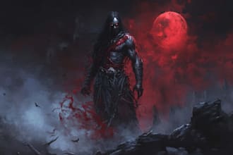 make a horror couple character
