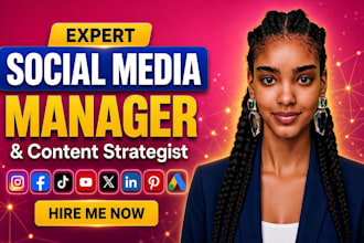 be social media manager social media marketing manager content creator