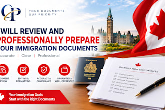 review and professionally prepare your immigration documents