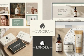 do modern minimalist custom business logo design