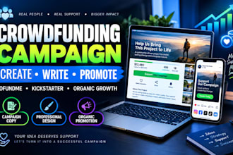 create gofundme campaign and organically promote your crowdfunding campaign