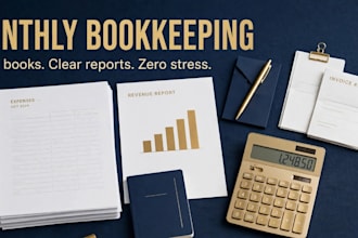 do monthly bookkeeping and clean up your messy business books