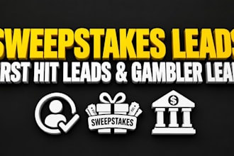 supply exclusive sweeps, mega millions leads, rich elderly leads, usa leads