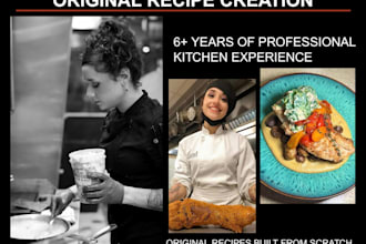 create an original recipe tailored to your needs
