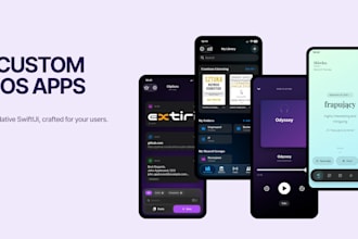 develop a custom ios app for iphone and ipad