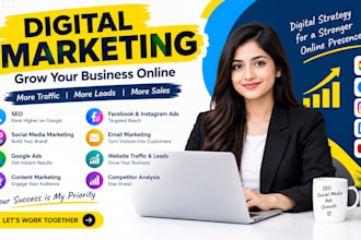 be your marketing experts  ppc experts and content manager