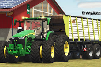 create fs22 custom truck mod, farming simulator, fs25, american truck simulator