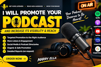 increase and advertise your podcast listeners and downloads organically