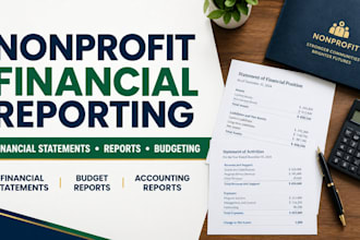 prepare nonprofit financial statements and accounting reports