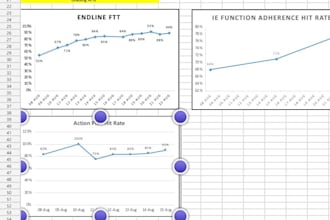 create professional excel dashboards and data reports