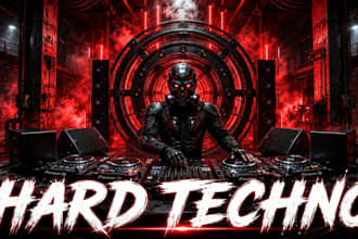 produce hard techno, industrial techno and schranz tracks