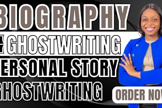 write your memoir, life story, autobiography, or biography