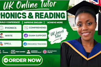 teach UK primary phonics and reading with fun games
