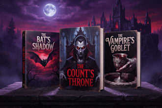 create a stunning scifi book cover and ebook design