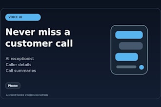 build an ai phone receptionist for your business