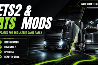 update ets2 ats mods for the latest game patch