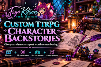 compelling backstory for your dnd or ttrpg character