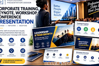 design corporate training, keynote, workshop, conference presentation