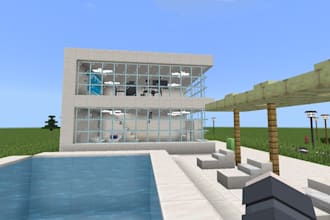 do modern 3d architectural  rendering and villa design visualzation