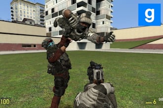 create, port, or convert 3d player model to gmod aka garrys mod source engine