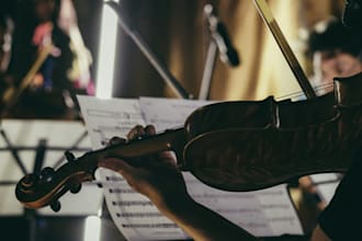 record and produce live orchestral instruments for you
