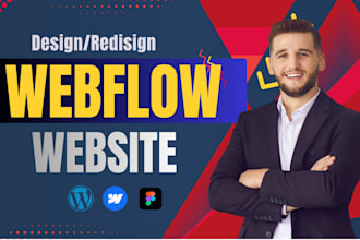 build a modern and responsive webflow website