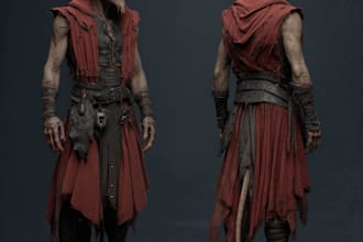 design fantasy horror and fantasy horror character