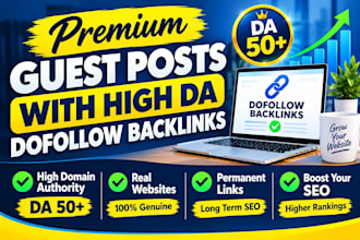 provide premium guest posts with high da dofollow backlinks