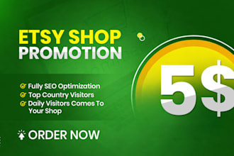 do etsy shop promotion campaigns to boost etsy sales