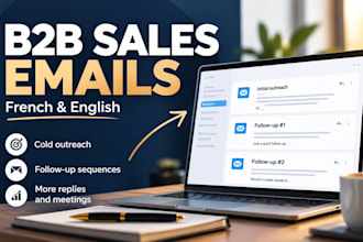 write professional b2b sales and follow up emails