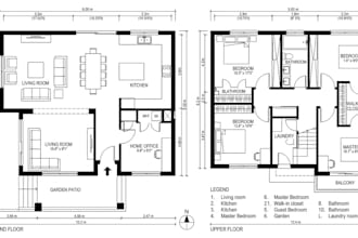 create professional 2d autocad drawings and floor plans