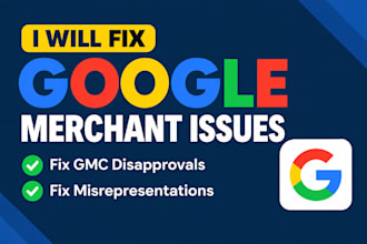 fix google merchant center suspension and misrepresentation