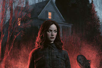 design horror book cover, ebook cover and kdp cover