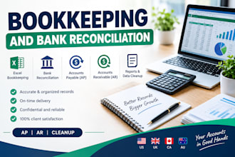 do bookkeeping and bank reconciliation