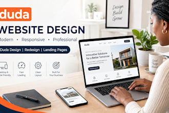 design a duda website or redesign your duda site