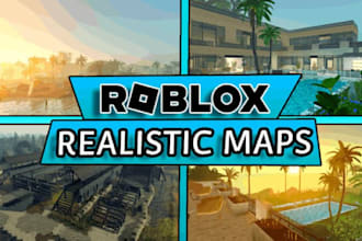 build realistic roblox map, roblox lobby, obby map roblox environment, builder