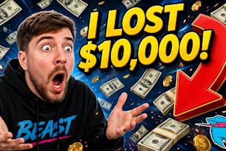 design viral 3d mrbeast style youtube thumbnail