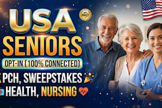 provide USA seniors verified data
