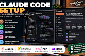 setup claude code, claude cowork, and build custom ai agents